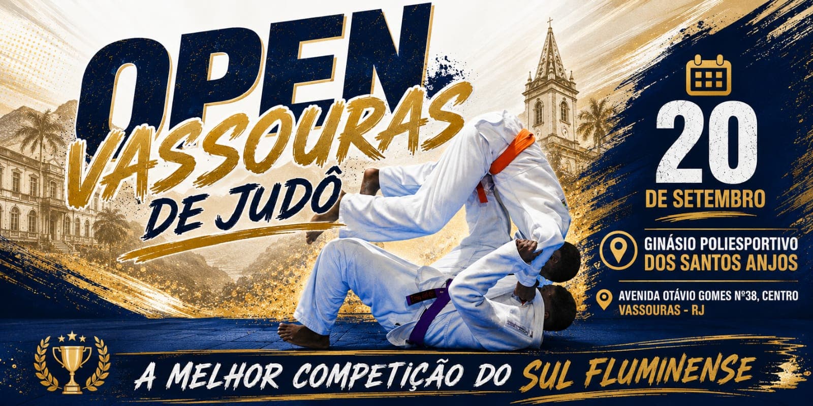 Banner de OPEN VASSOURAS DE JUDÔ